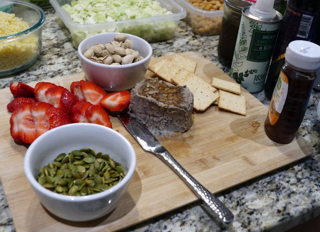 vegan Rebel Cheese board